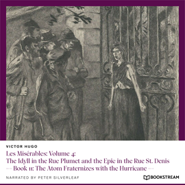 Hörbuch Les Misérables: Volume 4: The Idyll in the Rue Plumet and the Epic in the Rue St. Denis - Book 11: The Atom Fraternizes with the  - Autor Victor Hugo   - gelesen von Peter Silverleaf