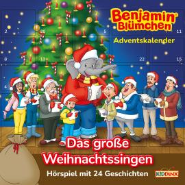 Hörbuch Benjamin Blümchen, Adventskalender: Das große Weihnachtssingen  - Autor Vincent Andreas   - gelesen von Schauspielergruppe