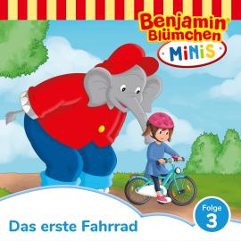 Hörbuch Benjamin Blümchen, Benjamin Minis, Folge 3: Das erste Fahrrad  - Autor Vincent Andreas   - gelesen von Schauspielergruppe