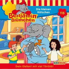 Hörbuch Benjamin Blümchen, Folge 115: Die kleinen Kätzchen  - Autor Vincent Andreas   - gelesen von Schauspielergruppe