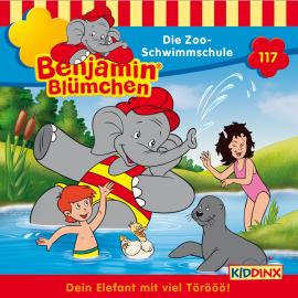 Hörbuch Benjamin Blümchen, Folge 117: Die Zoo-Schwimmschule  - Autor Vincent Andreas   - gelesen von Schauspielergruppe