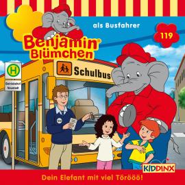 Hörbuch Benjamin Blümchen, Folge 119: Benjamin als Busfahrer  - Autor Vincent Andreas   - gelesen von Schauspielergruppe