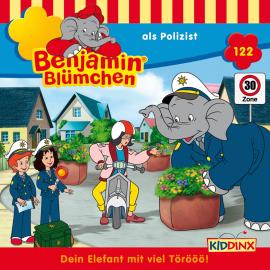 Hörbuch Benjamin Blümchen, Folge 122: Benjamin als Polizist  - Autor Vincent Andreas   - gelesen von Schauspielergruppe