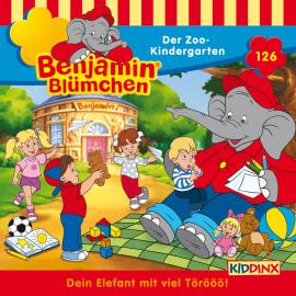 Hörbuch Benjamin Blümchen, Folge 126: Der Zoo-Kindergarten  - Autor Vincent Andreas   - gelesen von Schauspielergruppe