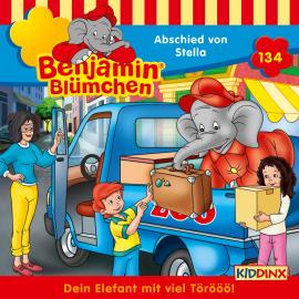 Hörbuch Benjamin Blümchen, Folge 134: Abschied von Stella  - Autor Vincent Andreas   - gelesen von Schauspielergruppe