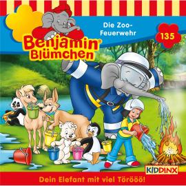 Hörbuch Benjamin Blümchen, Folge 135: Die Zoo-Feuerwehr  - Autor Vincent Andreas   - gelesen von Schauspielergruppe