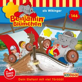 Hörbuch Benjamin Blümchen, Folge 146: Benjamin als Wikinger  - Autor Vincent Andreas   - gelesen von Schauspielergruppe