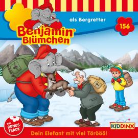 Hörbuch Benjamin Blümchen, Folge 156: als Bergretter  - Autor Vincent Andreas   - gelesen von Schauspielergruppe