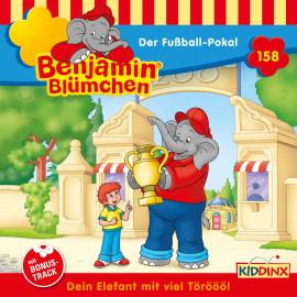 Hörbuch Benjamin Blümchen, Folge 158: Der Fußball-Pokal  - Autor Vincent Andreas   - gelesen von Schauspielergruppe