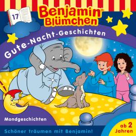 Hörbuch Benjamin Blümchen, Gute-Nacht-Geschichten, Folge 17: Mondgeschichten  - Autor Vincent Andreas   - gelesen von Schauspielergruppe