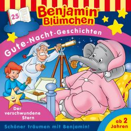 Hörbuch Benjamin Blümchen, Gute-Nacht-Geschichten, Folge 25: Der verschwundene Stern  - Autor Vincent Andreas   - gelesen von Schauspielergruppe