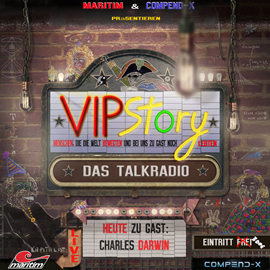 Hörbuch Charles Darwin (VIPStory - Das Talkradio 4)  - Autor Volker Führer   - gelesen von Schauspielergruppe