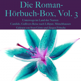 Hörbuch Die Roman-Hörbuch-Box, Vol. 3: Unterwegs im Land der Narren  - Autor Voltaire   - gelesen von Schauspielergruppe