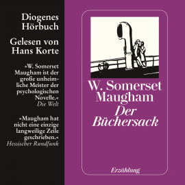 Hörbuch Der Büchersack  - Autor W.Somerset Maugham   - gelesen von Hans Korte