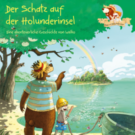 Hörbuch Der Schatz auf der Holunderinsel  - Autor Walko   - gelesen von Julian Horeyseck