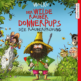 Hörbuch Der wilde Räuber Donnerpups  - Autor Walko   - gelesen von Martin Baltscheit