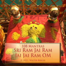 Hörbuch Sri Ram Jai Ram Jai Jai Ram OM - 108 Mantras  - Autor Walter Berger   - gelesen von Walter Berger