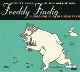 Hörbuch Freddy Finding - Aufregung auf der Bean Farm  - Autor Walter R. Brooks   - gelesen von Christoph Biemann