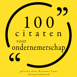 Hörbuch 100 citaten voor ondernemerschap  - Autor Warren Buffet   - gelesen von Rosanne Laut