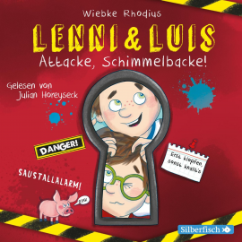 Hörbuch Lenni und Luis 1: Attacke, Schimmelbacke!  - Autor Wiebke Rhodius   - gelesen von Julian Horeyseck