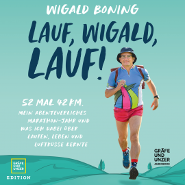 Hörbuch Lauf, Wigald, lauf  - Autor Wigald Boning   - gelesen von Wigald Boning
