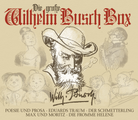 Hörbuch Die große Wilhelm Busch Box  - Autor Wilhelm Busch   - gelesen von Andreas Muthesius
