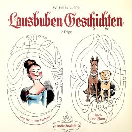 Hörbuch Wilhelm Busch, Band 2: Lausbuben-Geschichten  - Autor Wilhelm Busch   - gelesen von Peter Heusch