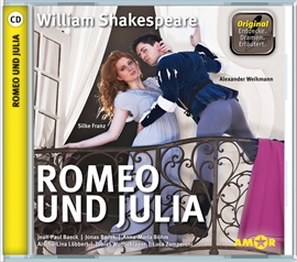 Hörbuch Romeo und Julia  - Autor William Shakespeare   - gelesen von Silke Franz
