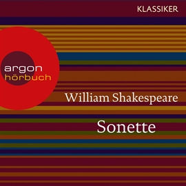 Hörbuch Sonette  - Autor William Shakespeare   - gelesen von Michael Rotschopf