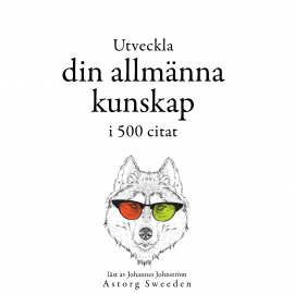 Hörbuch Utveckla din allmänna kunskap i 500 offerter  - Autor William Shakespeare   - gelesen von Johannes Johnström