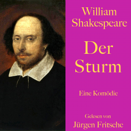 Hörbuch William Shakespeare: Der Sturm  - Autor William Shakespeare   - gelesen von Jürgen Fritsche