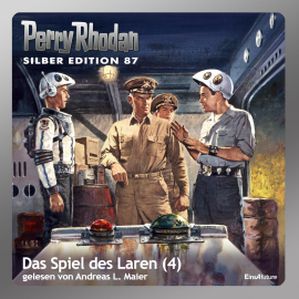 Hörbuch Das Spiel des Laren - Teil 4 (Perry Rhodan Silber Edition 87)  - Autor William Voltz   - gelesen von Andreas Laurenz Maier