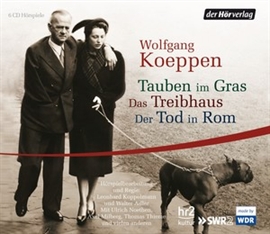 Hörbuch Der Tod in Rom  - Autor Wolfgang Koeppen   - gelesen von Schauspielergruppe
