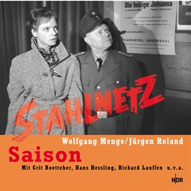 Hörbuch Stahlnetz - Saison  - Autor Wolfgang Menge   - gelesen von Schauspielergruppe