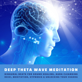 Hörbuch Deep Theta Wave Meditation  - Autor Yella A. Deeken   - gelesen von Ian Brannan
