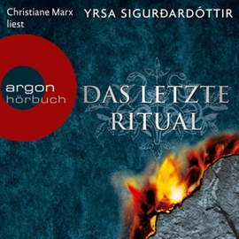 Hörbuch Das letzte Ritual - Island-Krimi  - Autor Yrsa Sigurðardóttir   - gelesen von Christiane Marx