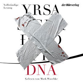 Hörbuch DNA  - Autor Yrsa Sigurdardóttir   - gelesen von Mark Waschke