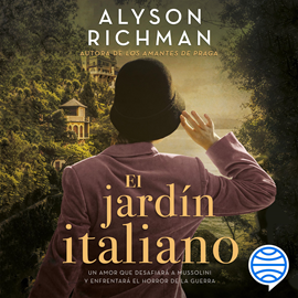 Audiolibro El jardín italiano  - autor Alyson Richman   - Lee Brenda Vázquez