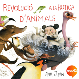 Audiolibro Revolució a la botiga d'animals  - autor Ana Juan   - Lee Carme Ambrós