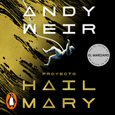 Audiolibro Proyecto Hail Mary  - autor Andy Weir   - Lee Raúl Llorens