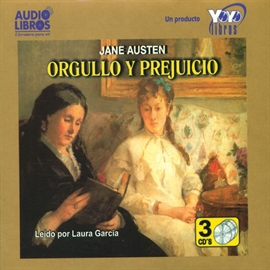 Audiolibro Orgullo y prejuicio  - autor AUSTEN JANE   - Lee LAURA GARCÍA - acento latino