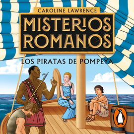 Audiolibro Los piratas de Pompeya (Misterios romanos 3)  - autor Caroline Lawrence   - Lee Andrea Hermoso