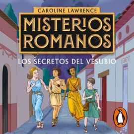 Audiolibro Los secretos del Vesubio (Misterios romanos 2)  - autor Caroline Lawrence   - Lee Andrea Hermoso