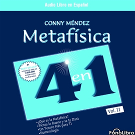 Audiolibro Metafisica 4 en 1 (Volumen 2)  - autor Conny Mendez   - Lee Isabel Varas - acento latino