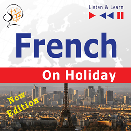 Audiolibro French on Holiday: Conversations de vacances  - autor Dorota Guzik   - Lee Equipo de actores