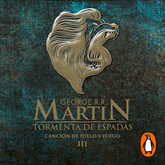 Audiolibro Tormenta de espadas (Canción de hielo y fuego 3)  - autor George R. R. Martin   - Lee Victor Manuel Espinoza
