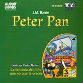 Audiolibro Peter Pan  - autor J.M. Barrie   - Lee Carlos Muñoz - acento latino