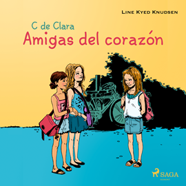 Audiolibro C de Clara 1 - Amigas del corazón  - autor Line Kyed Knudsen   - Lee Victoria Ansena