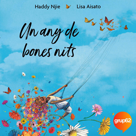 Audiolibro Un any de bones nits  - autor Lisa Aisato;Haddy Njie   - Lee Mireia Maymí i Josa