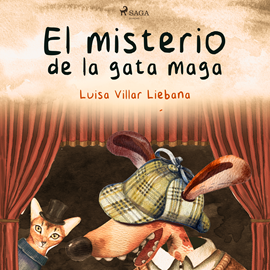 Audiolibro El misterio de la gata maga  - autor Luisa Villar Liébana   - Lee Estela Benita